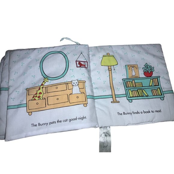 Pat the Bunny Sleepy Bunny. Cloth Book - Picture 4 of 8